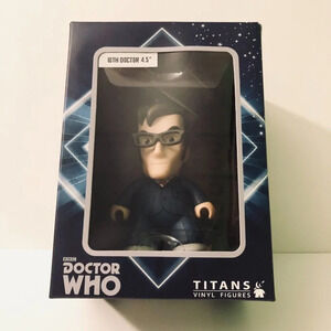2012 Titan Doctor  Who 10th Doctor With Glasses Vinyl Figure Toys Dr Who